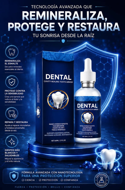 Dental | Combate Caries y Recupera el Blanco Natural de tus Dientes