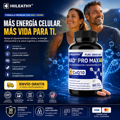 NAD+ PRO MAX | Ciencia Para Sentirte Más Joven