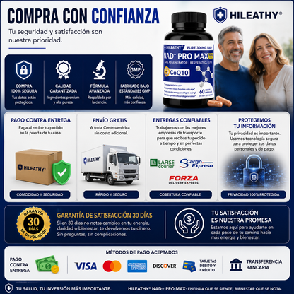 NAD+ PRO MAX | Ciencia Para Sentirte Más Joven