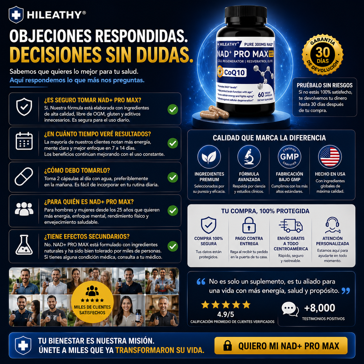 NAD+ PRO MAX | Ciencia Para Sentirte Más Joven